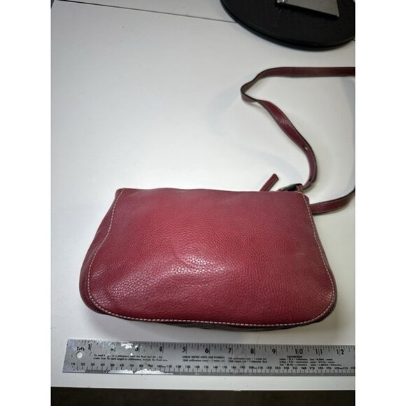 Marc Jacobs Red Pebbled Leather Crossbody - Picture 6 of 11